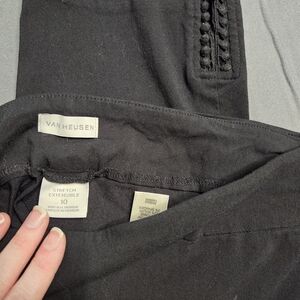Van Heusen Black Stretch Trousers